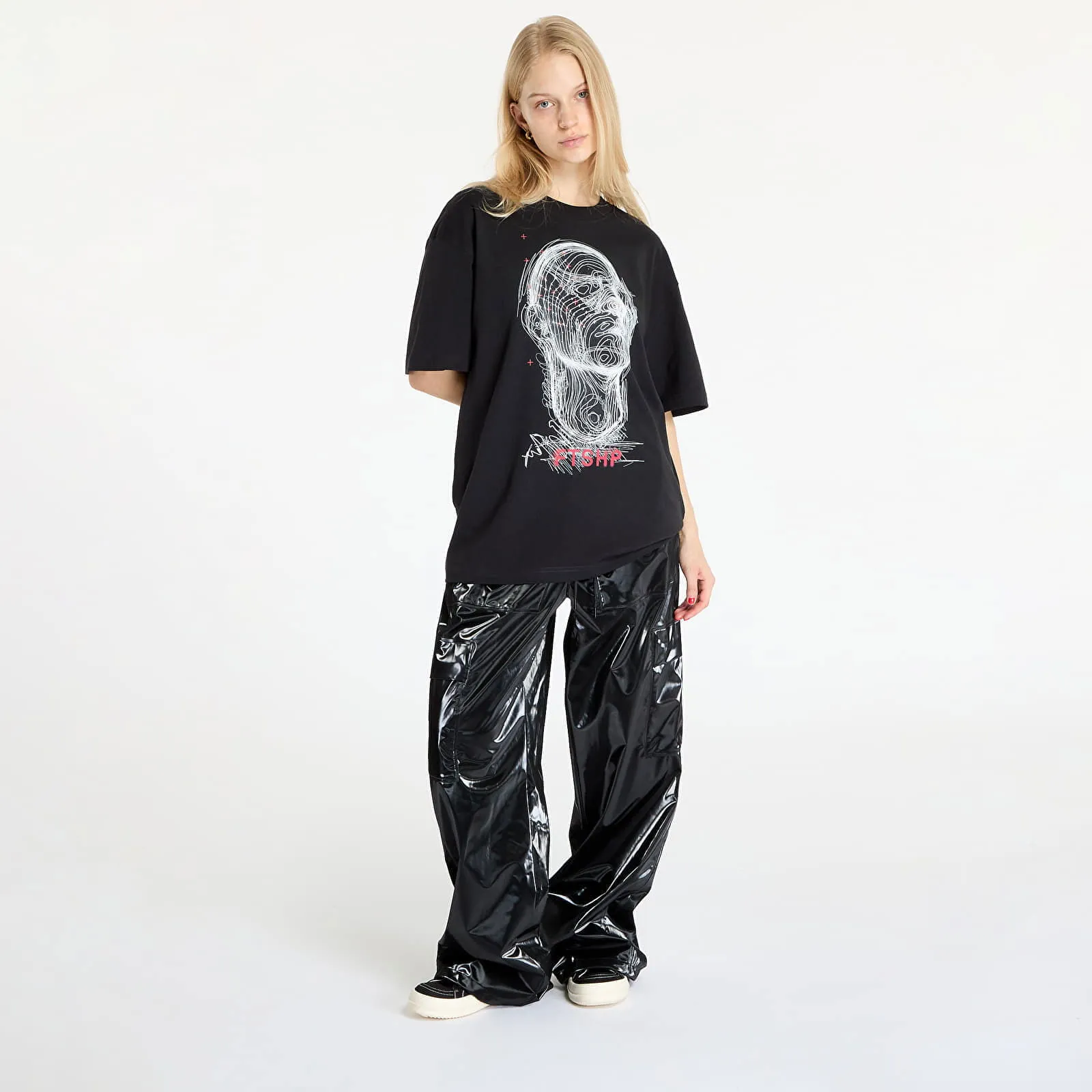 FOOTSHOP FTSHP HEADLESS TSHIRT UNISEX BLACK XS