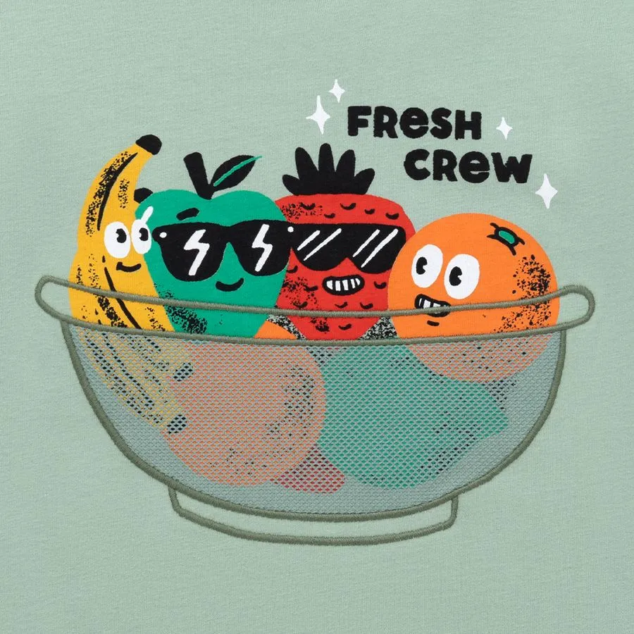 Franela manga corta frutas