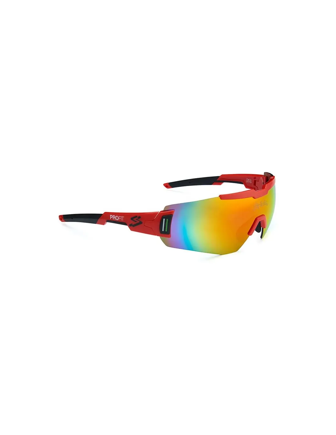 Gafas de Ciclismo Spiuk Profit Lente Espejo Rojo
