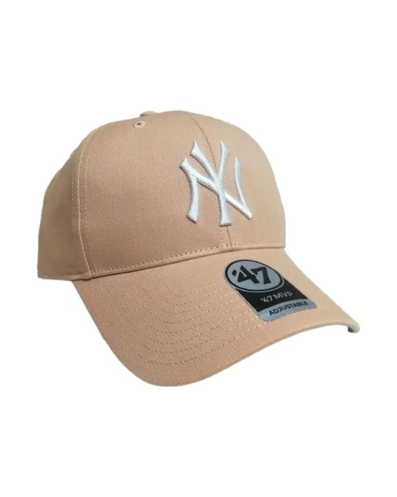 GORRA 47 BRAND ROSA PASTEL YANKEES MVP CAP