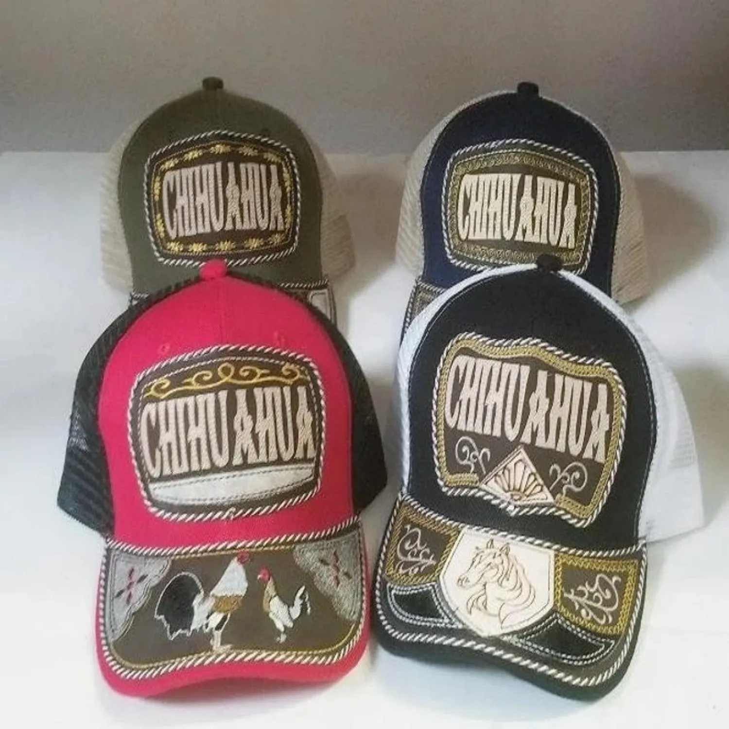 GORRA ARTESANAL CON BORDADO DEL ESTADO DE CHIHUAHUA  IMP71321