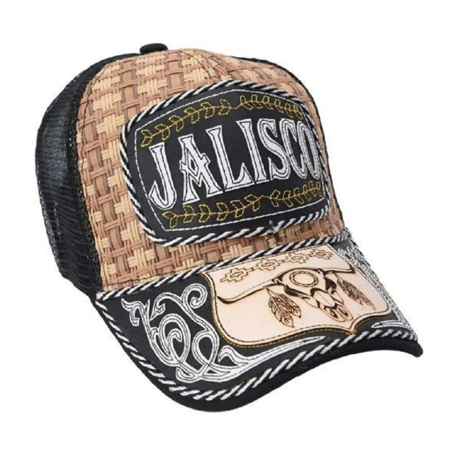 GORRA ARTESANAL CON BORDADO DEL ESTADO DE JALISCO IMP71327