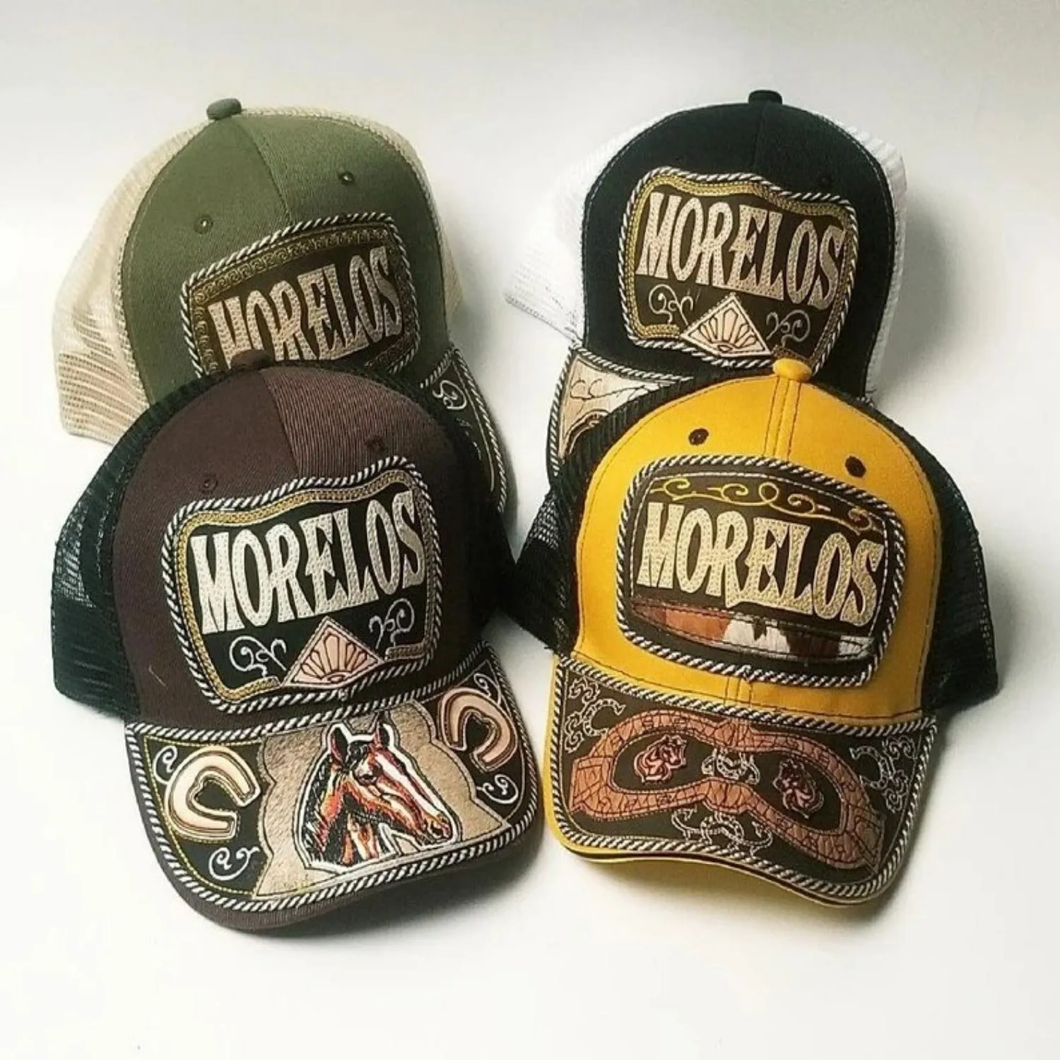 GORRA ARTESANAL CON BORDADO DEL ESTADO DE MORELOS IMP71329