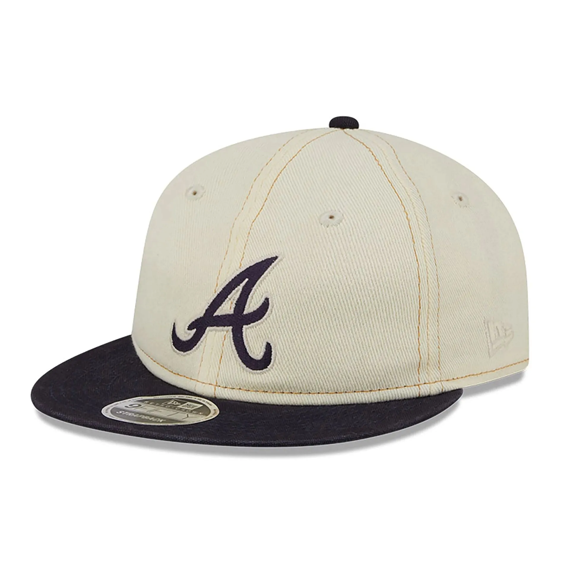 Gorra Atlanta Braves Chrome Denim Retro Crown 9FIFTY