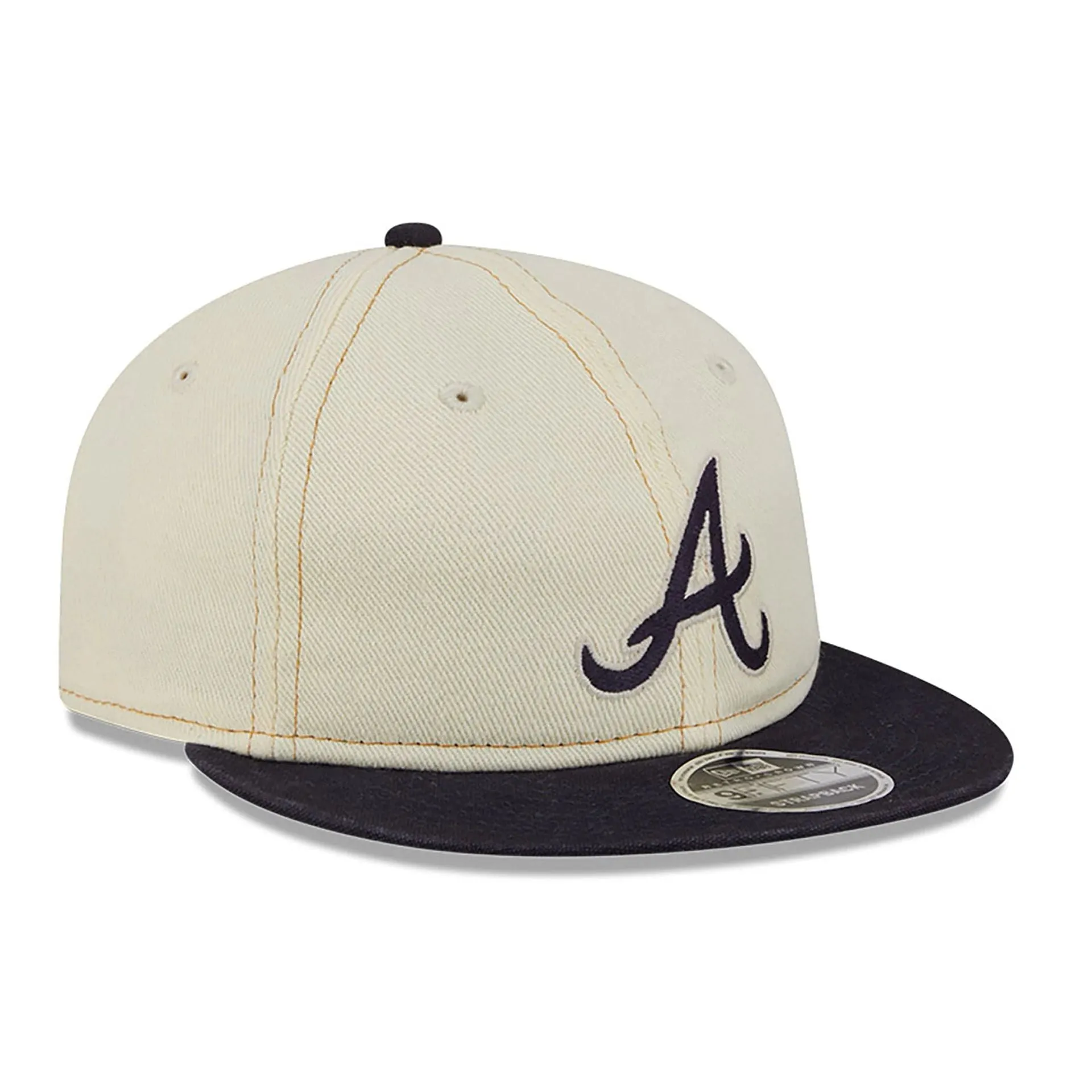 Gorra Atlanta Braves Chrome Denim Retro Crown 9FIFTY