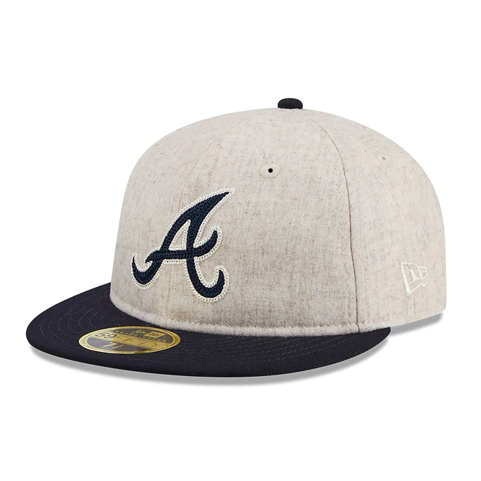 Gorra Atlanta Braves Melton Wool Retro Crown 59FIFTY Fitted