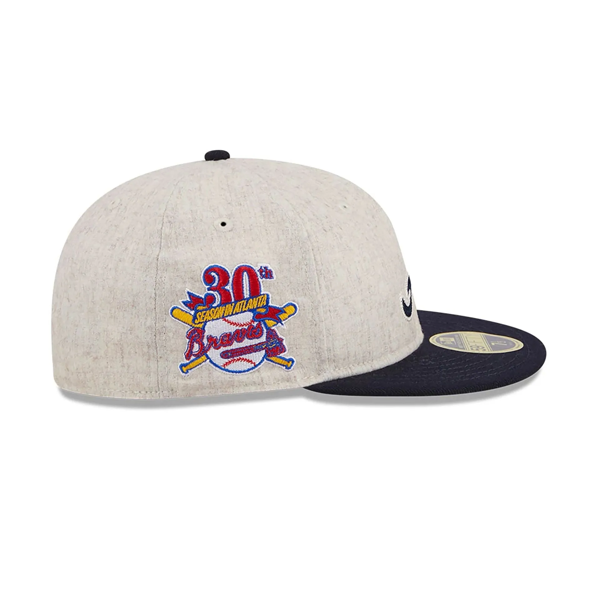 Gorra Atlanta Braves Melton Wool Retro Crown 59FIFTY Fitted