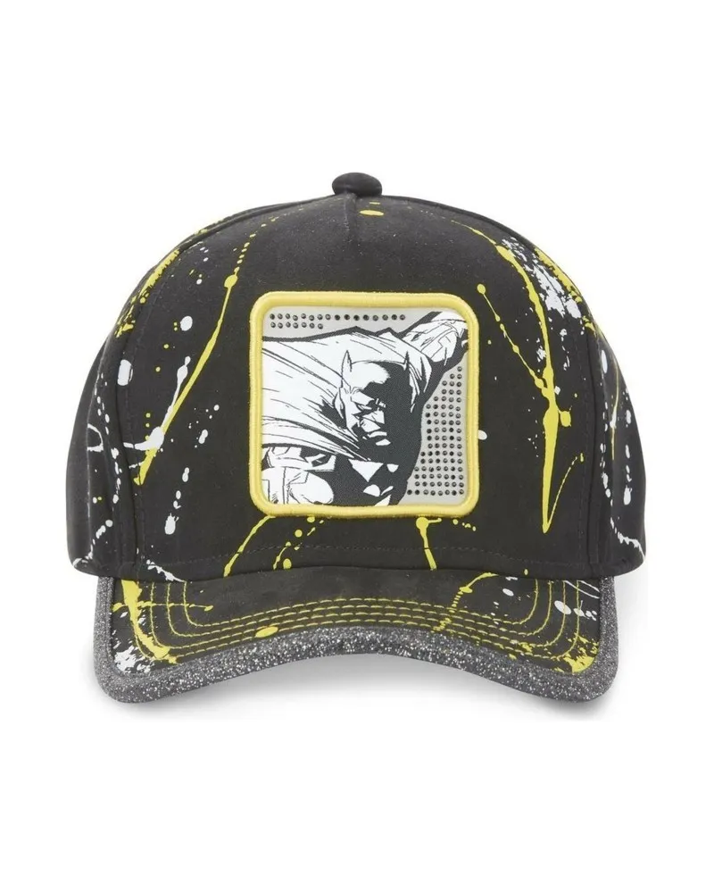 Gorra capslab negra batman tag bat trucker