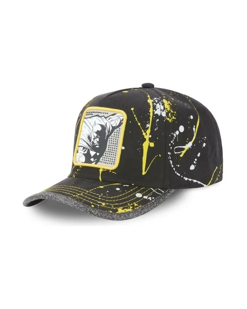 Gorra capslab negra batman tag bat trucker