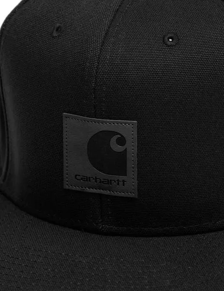 GORRA CARHARTT LOGO  BLACK