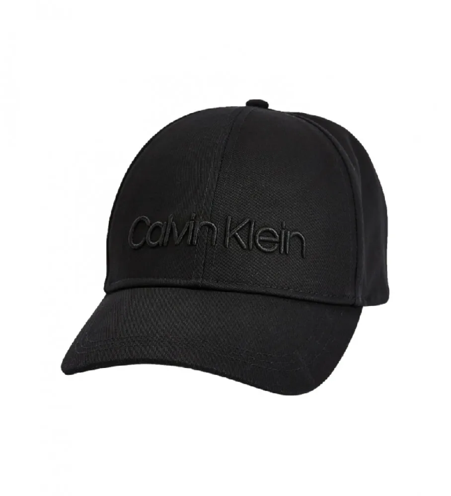 Gorra Cotton Twill Logo negro
