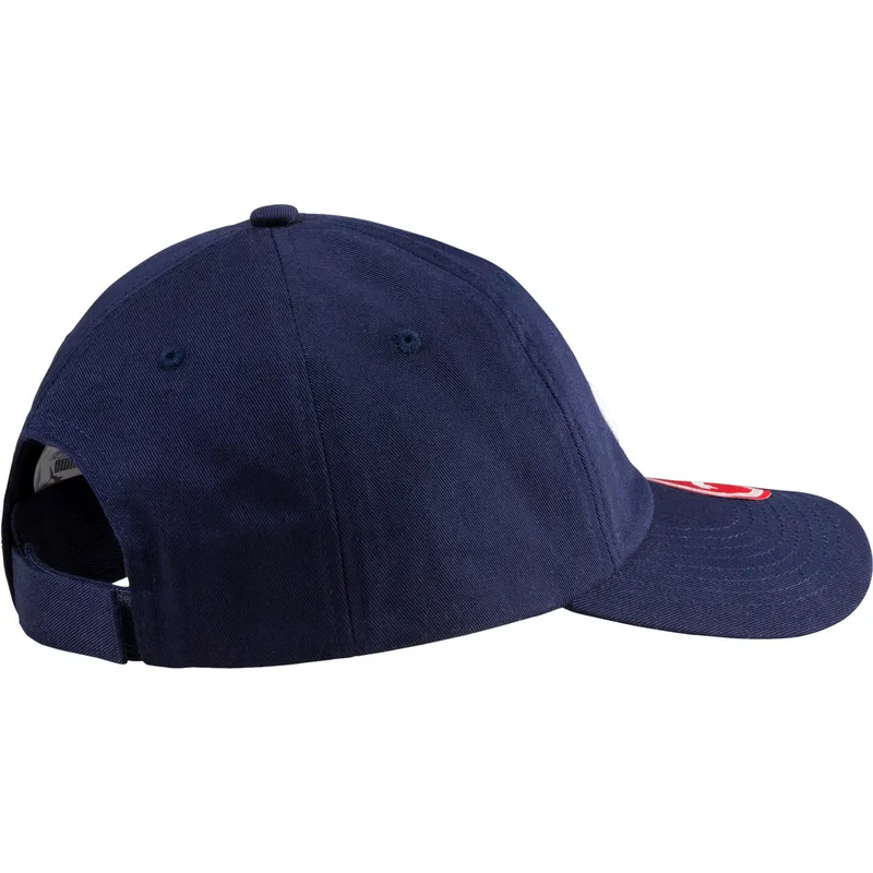 Gorra curva azul marino ajustable Fundamentals de Puma