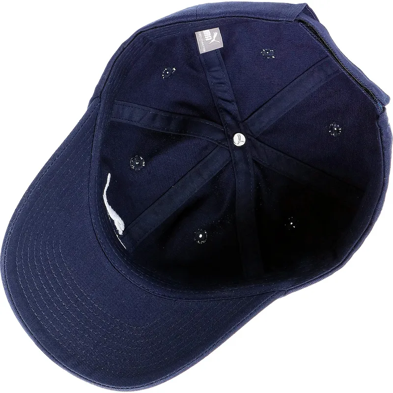 Gorra curva azul marino ajustable Fundamentals de Puma