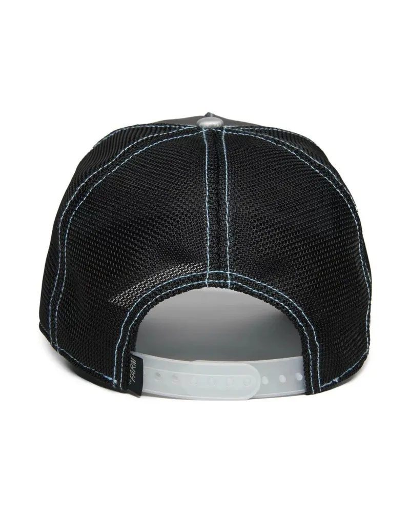 Gorra goorin bros negra ammonita go way back trucker cap