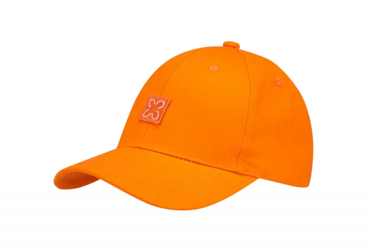 Gorra Naranja Ajustable Logo Frontal