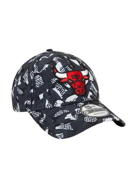 GORRA NEW ERA 940 SEASONAL PRINT CHIBUL  BLACK/GRAPHITE