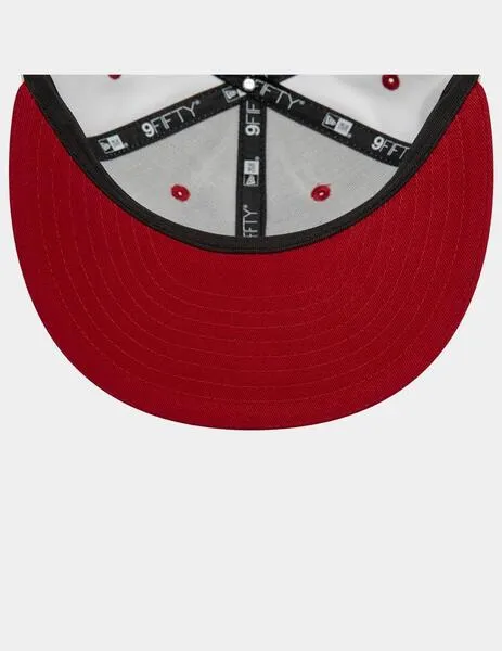 GORRA NEW ERA 950 WHITE CROWN MIAMI HEAT  WHITE/SCARLET
