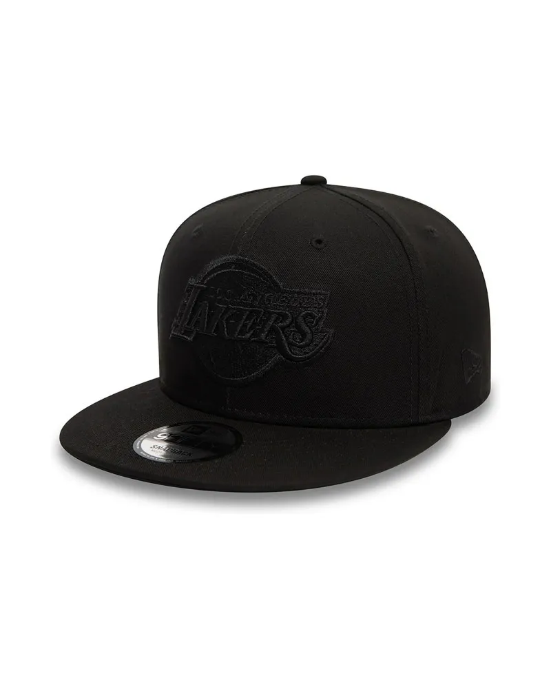 Gorra new era negra lakers monochrome 9fifty loslak