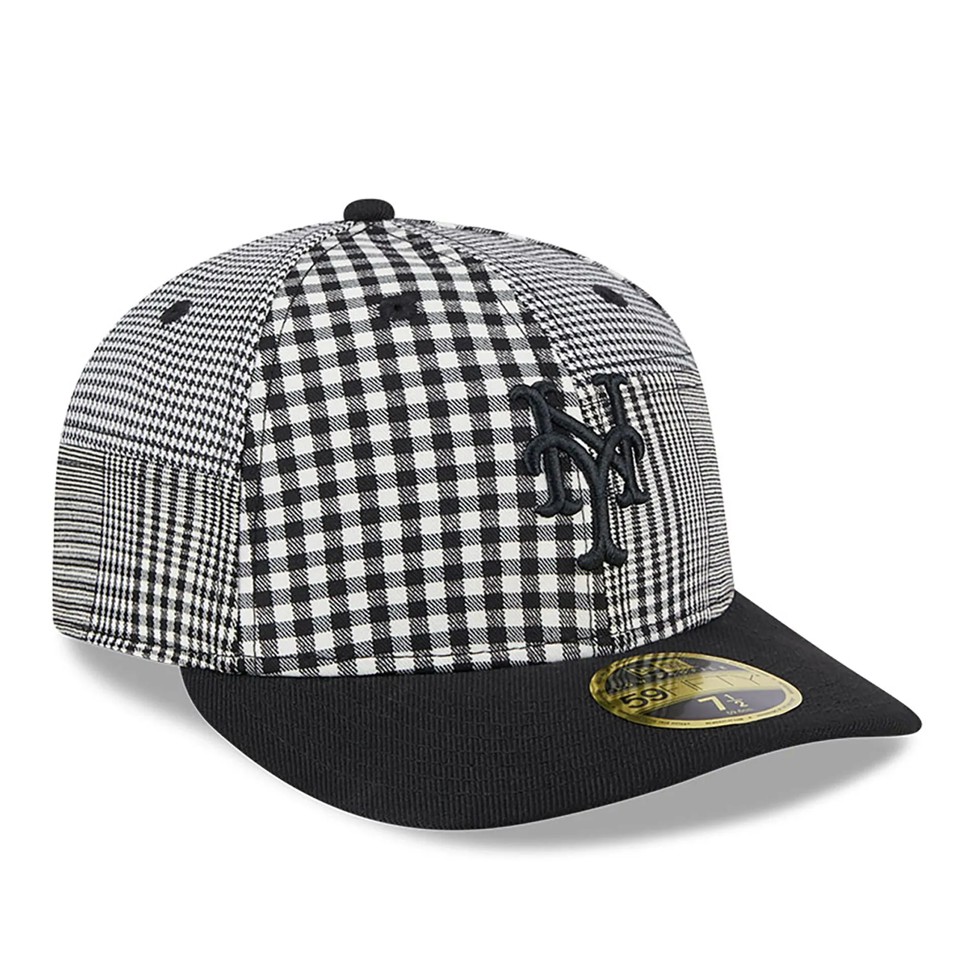 Gorra New York Mets Patch Plaid Low Profile 59FIFTY Fitted