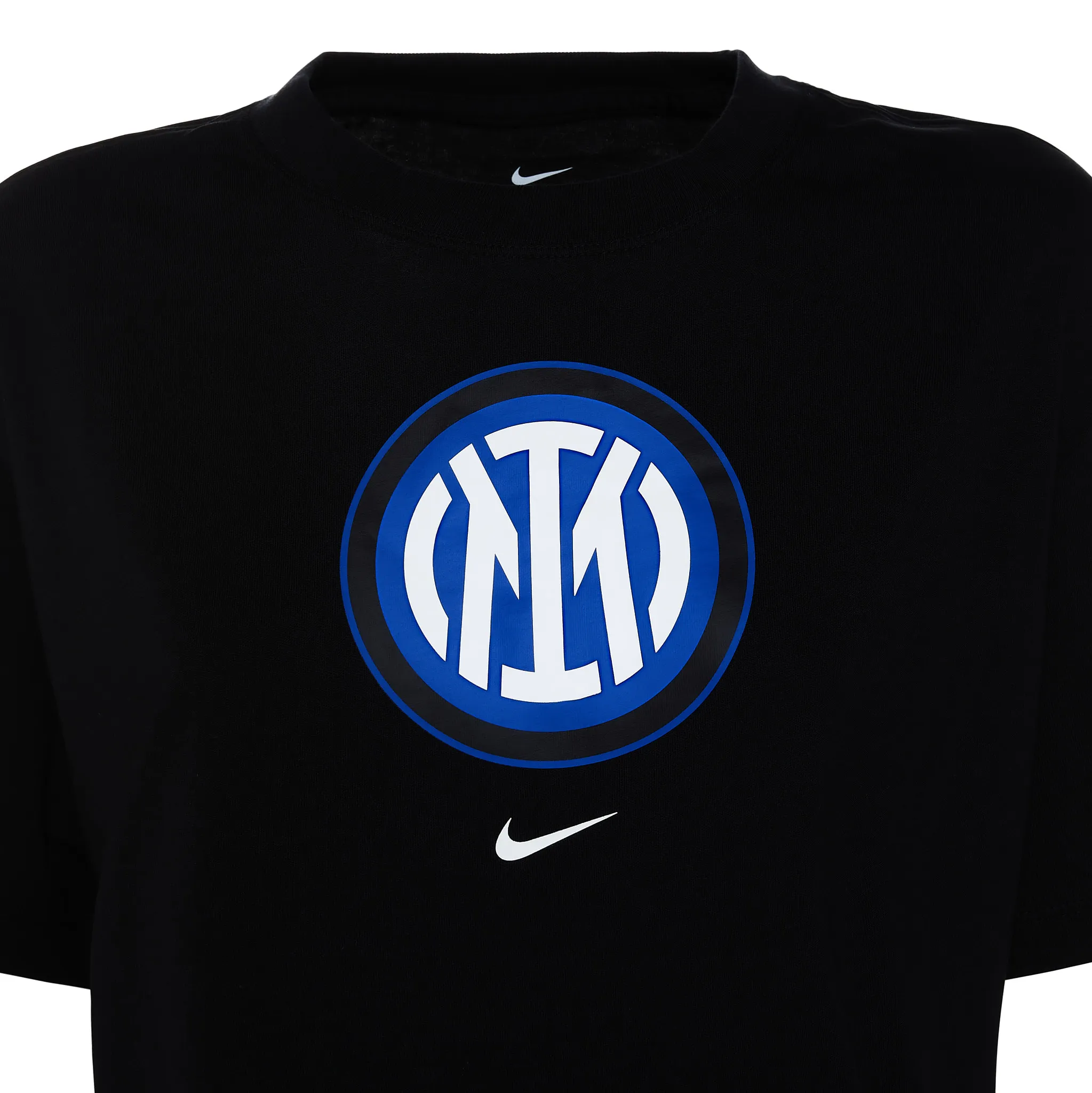 IM NIKE CAMISETA MUJER LOGOTIPO ESCUDO NEGRO