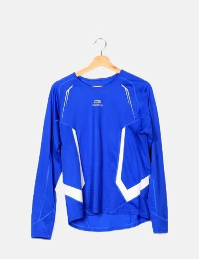 Kalenji Camiseta azul klein deportiva
