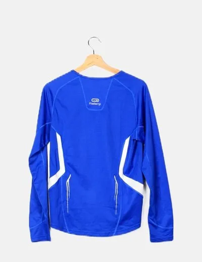 Kalenji Camiseta azul klein deportiva
