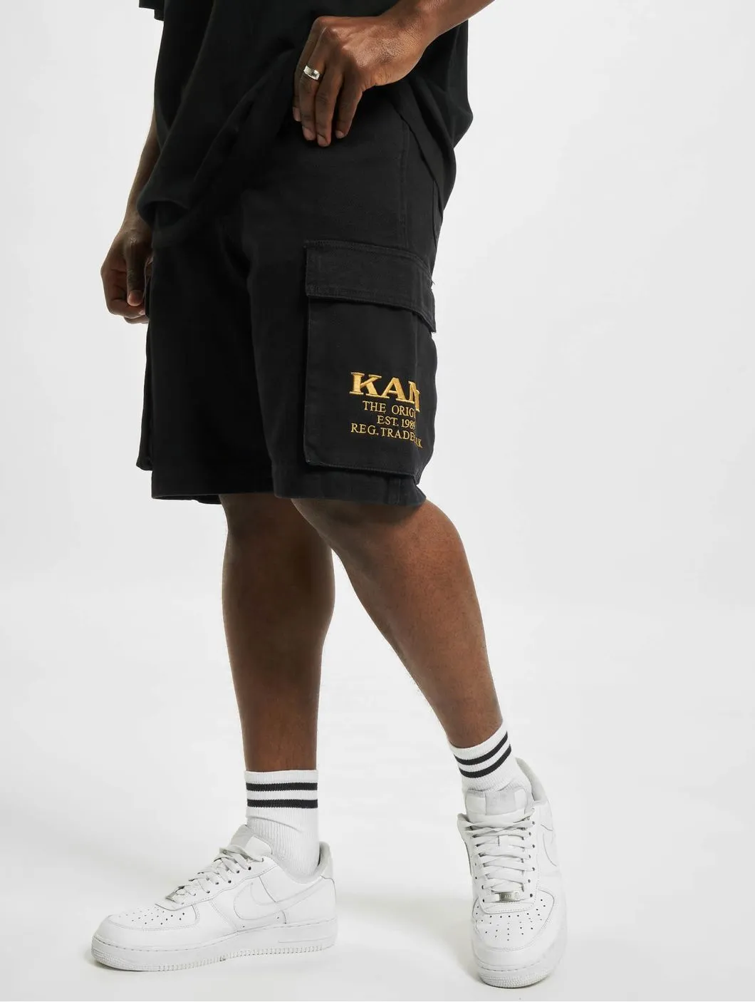 Karl Kani pantalon Cargo Negro