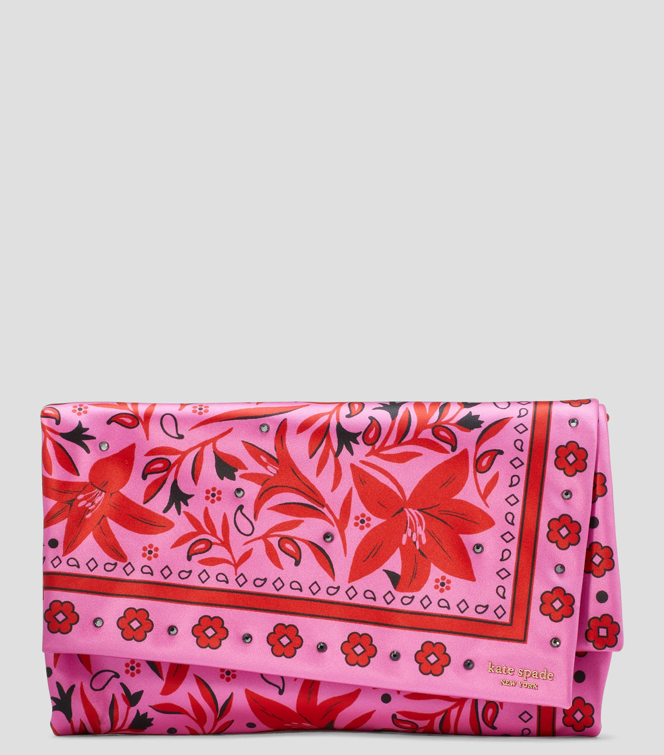 Kate Spade New York Bolso Clutch Fold con estampado Mujer