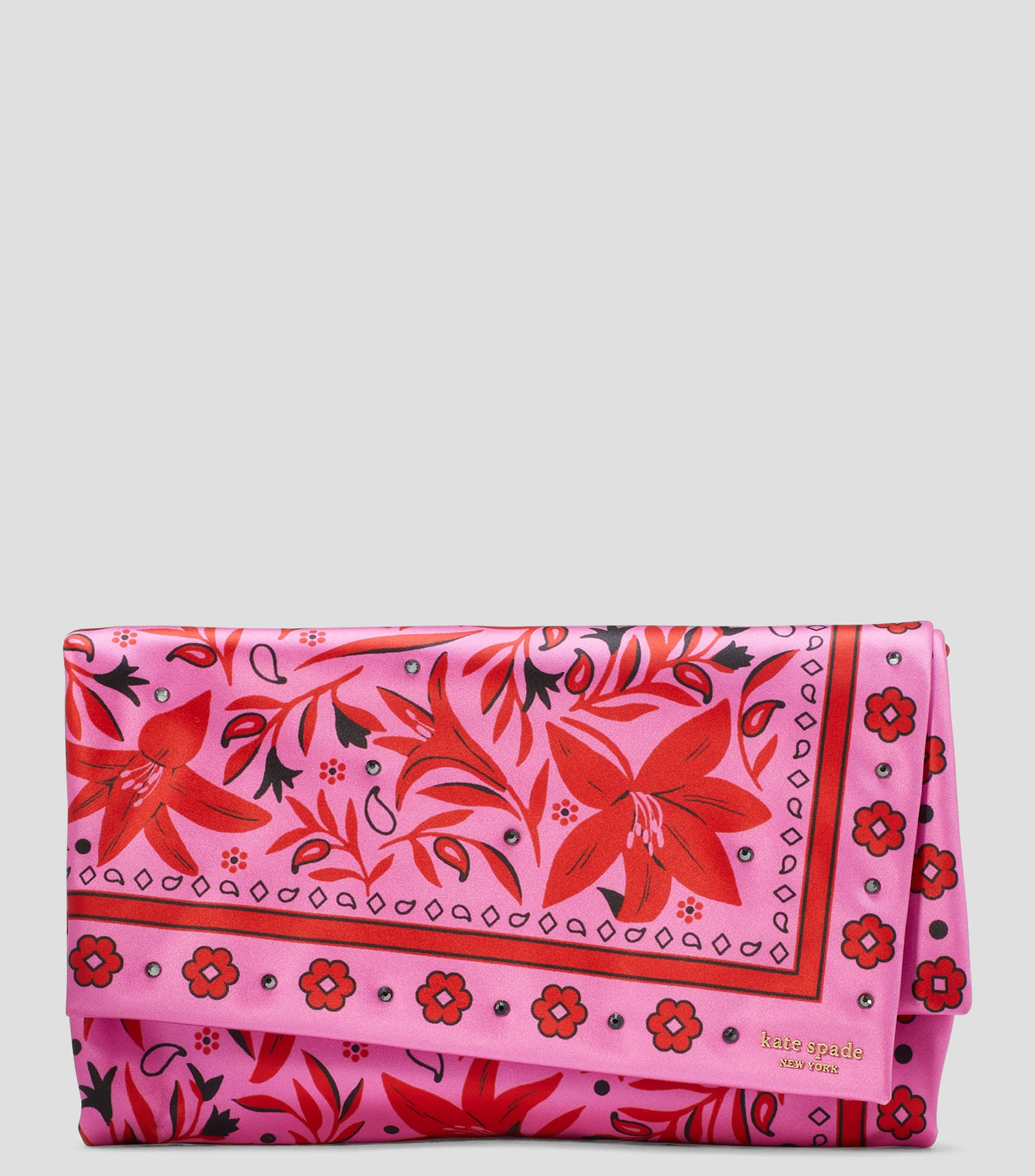 Kate Spade New York Bolso Clutch Fold con estampado Mujer