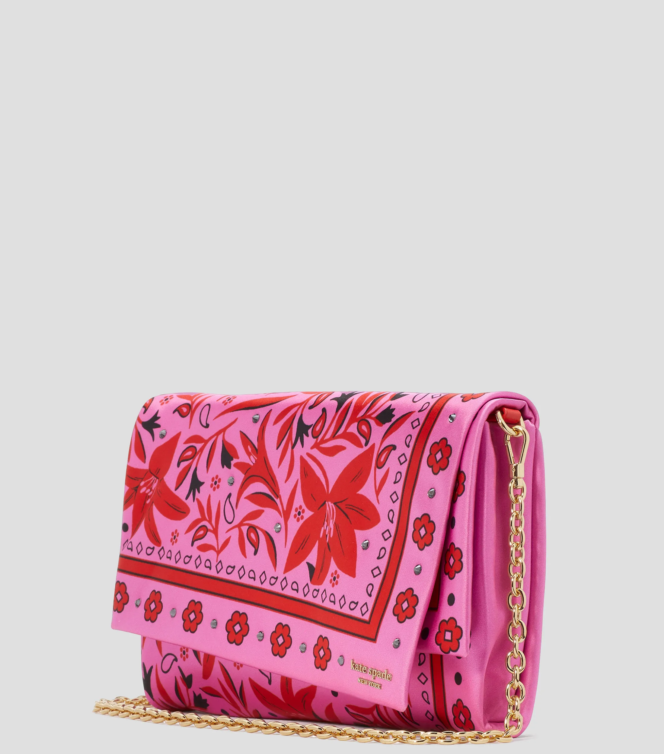 Kate Spade New York Bolso Clutch Fold con estampado Mujer