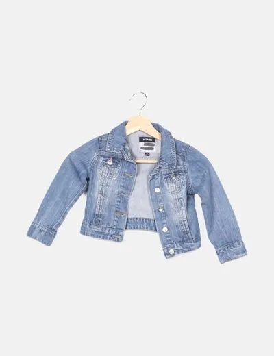 Kiabi Chaqueta azul denim