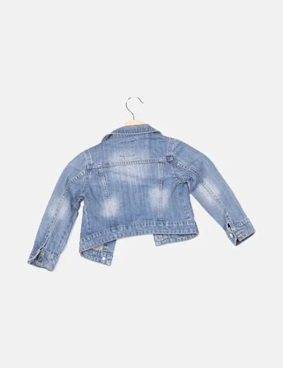 Kiabi Chaqueta azul denim