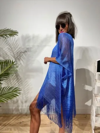 Kimono Glitter JASIET Azul Klein
