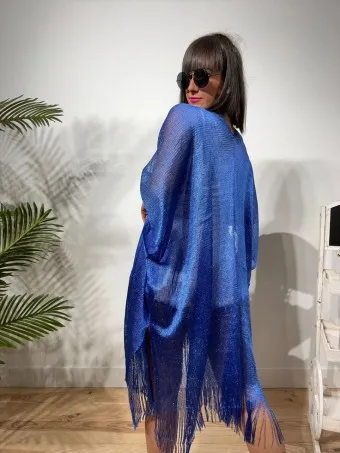 Kimono Glitter JASIET Azul Klein