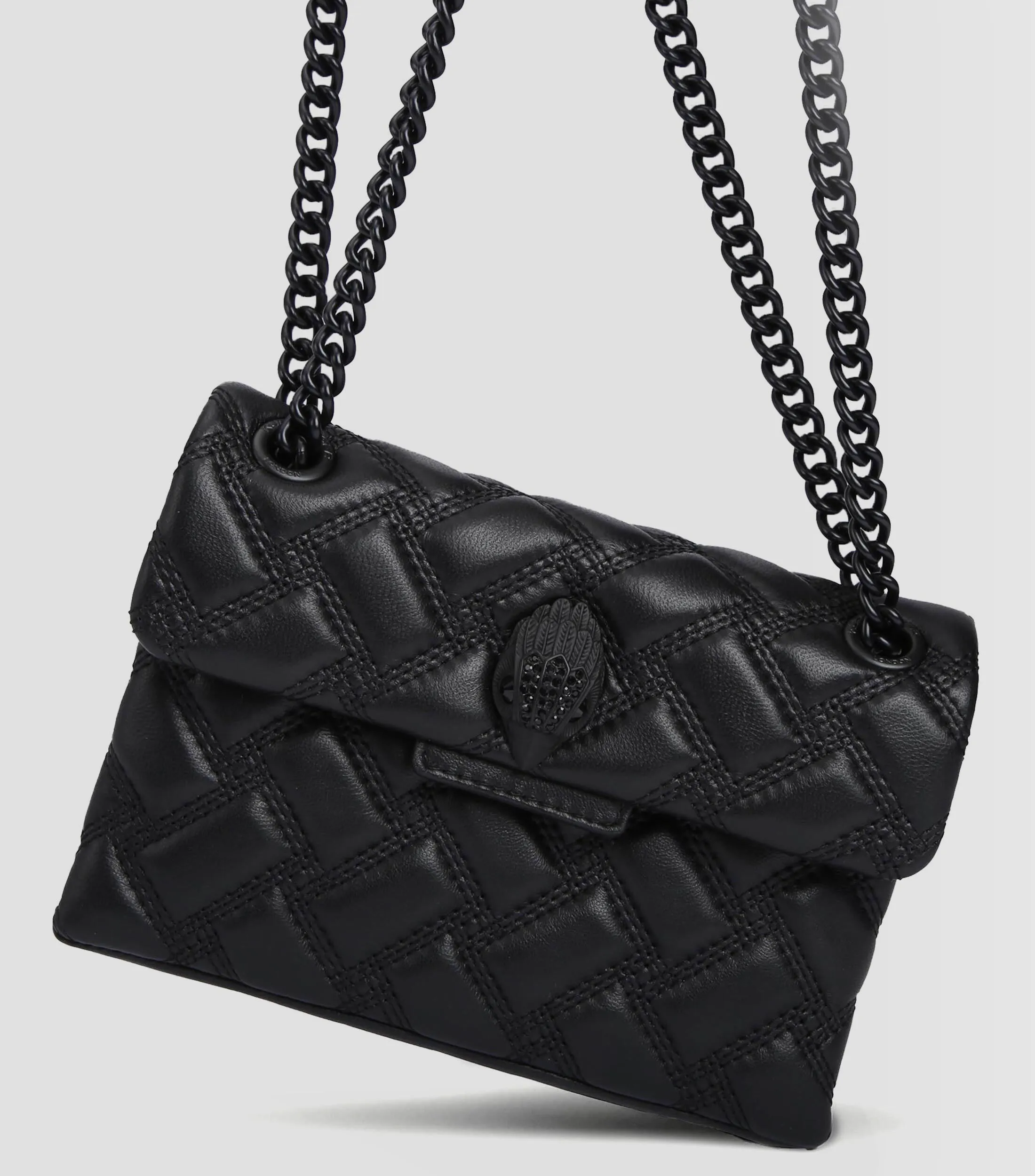 Kurt Geiger Bolso mini crossbody en piel capitonado Mujer