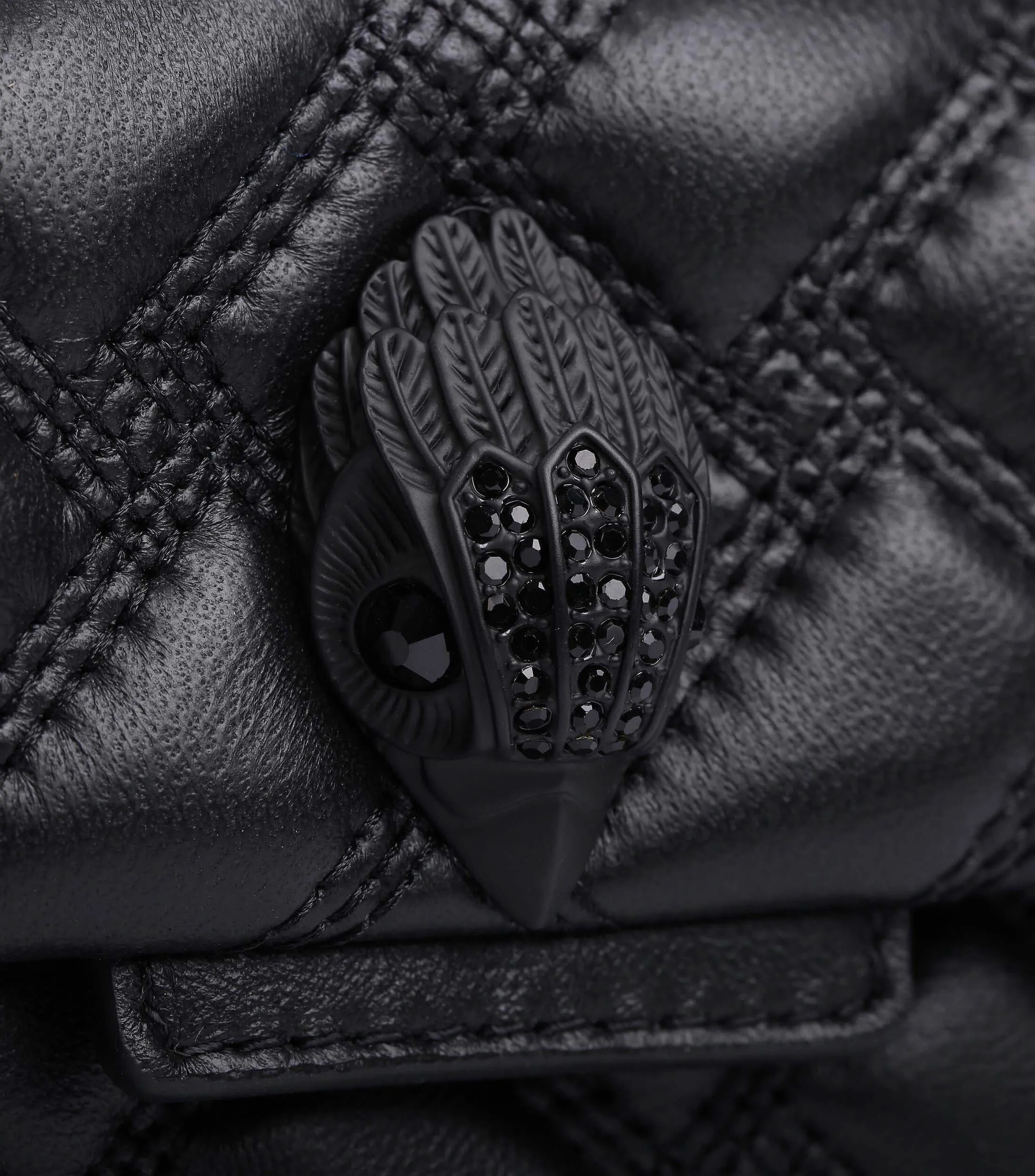 Kurt Geiger Bolso mini crossbody en piel capitonado Mujer