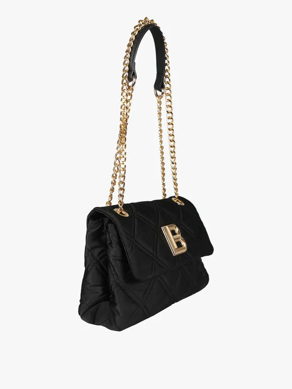 Laura Biagiotti Bolso bandolera acolchado con cadena