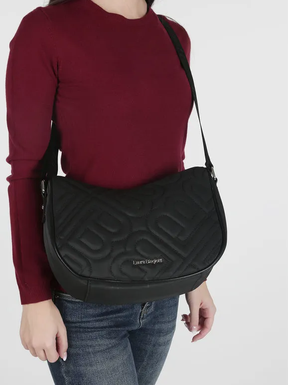 Laura Biagiotti Bolso crescent de mujer con parte delantera acolchada