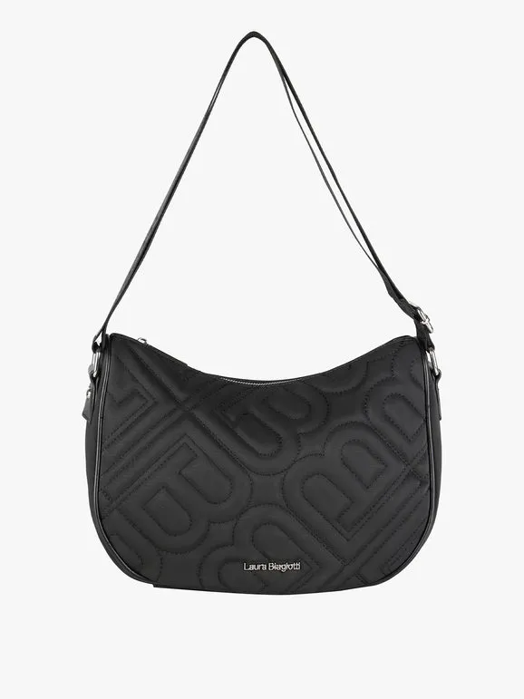 Laura Biagiotti Bolso crescent de mujer con parte delantera acolchada