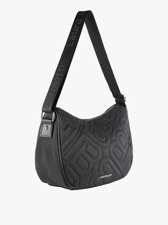 Laura Biagiotti Bolso crescent de mujer con parte delantera acolchada
