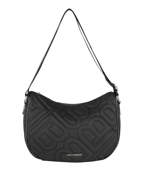 Laura Biagiotti Bolso crescent de mujer con parte delantera acolchada