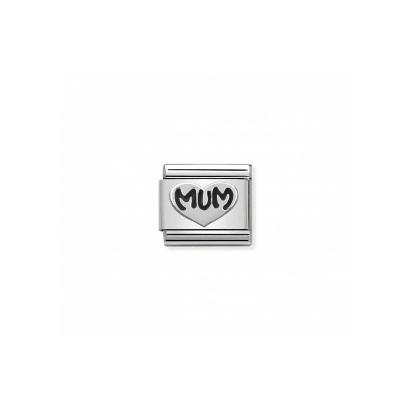 Link Nomination Acero y Plata "Mum" 330101 12