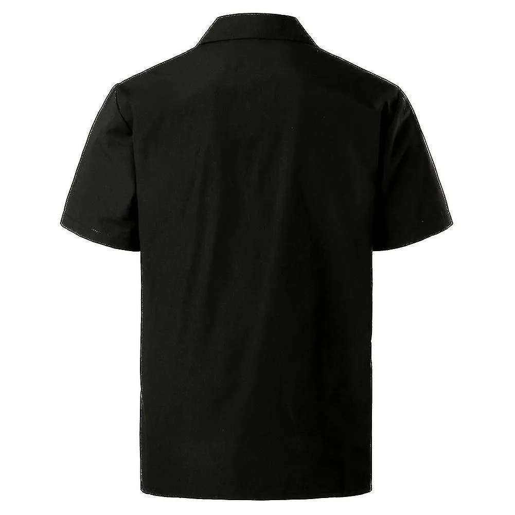 MANGA CORTA HOMBRE CUBANO BEACH TOPS POCKET GUAYABERA CAMISASMXBC