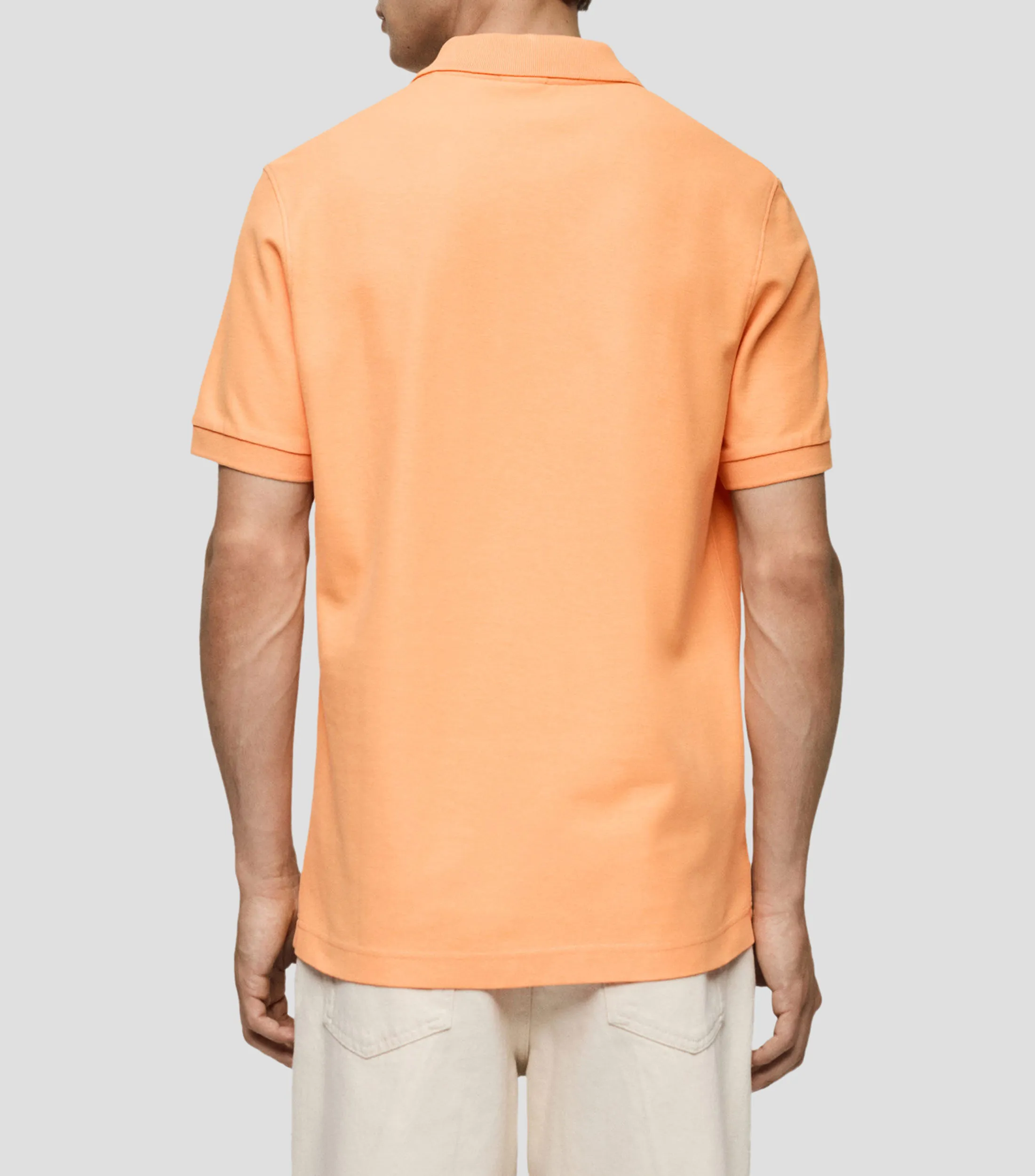 Mango Playera tipo polo con manga corta Hombre