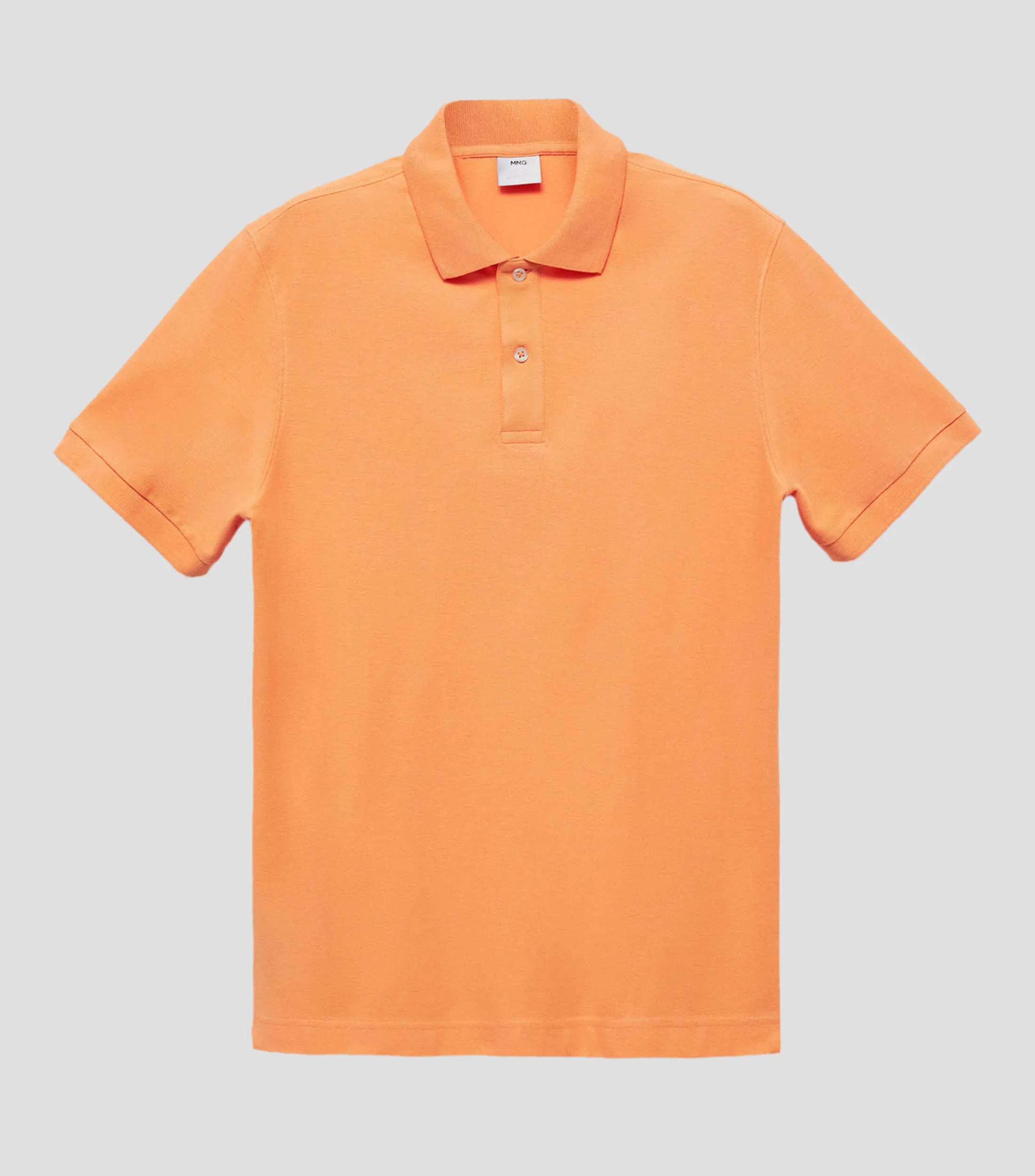 Mango Playera tipo polo con manga corta Hombre