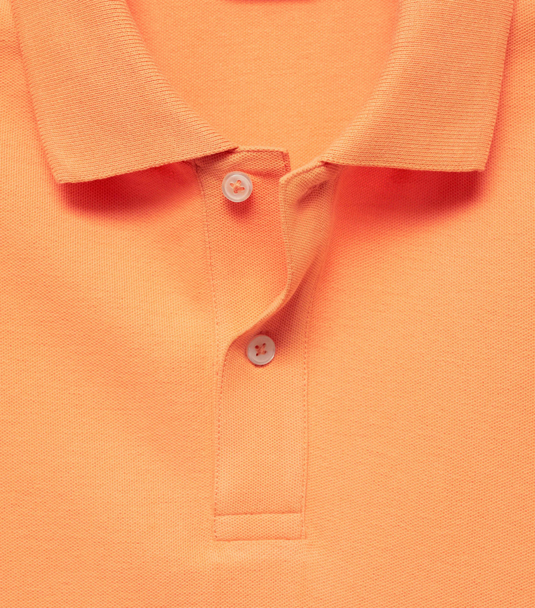 Mango Playera tipo polo con manga corta Hombre