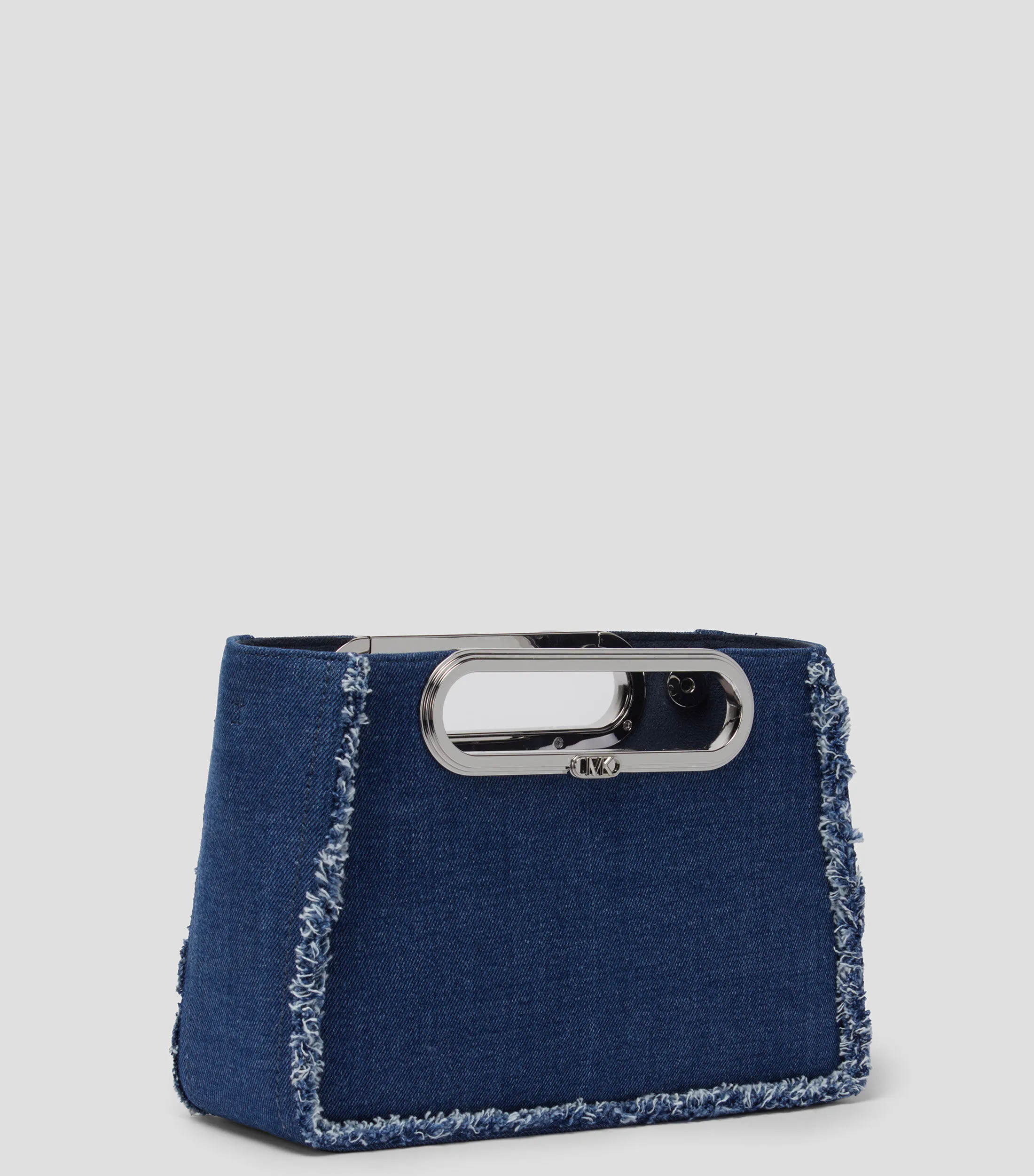 Michael Kors Bolso clutch Azul texturizado Mujer