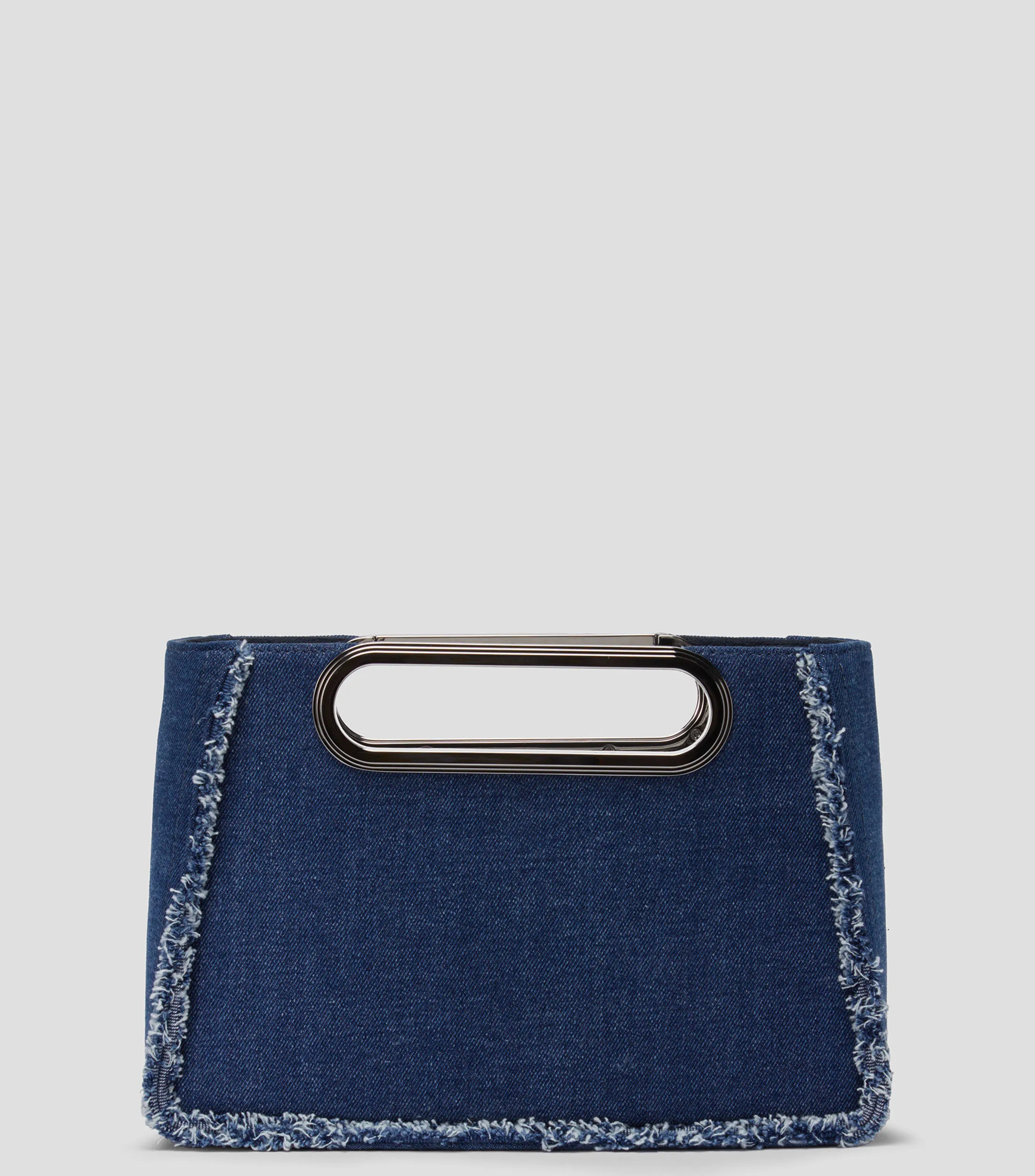 Michael Kors Bolso clutch Azul texturizado Mujer
