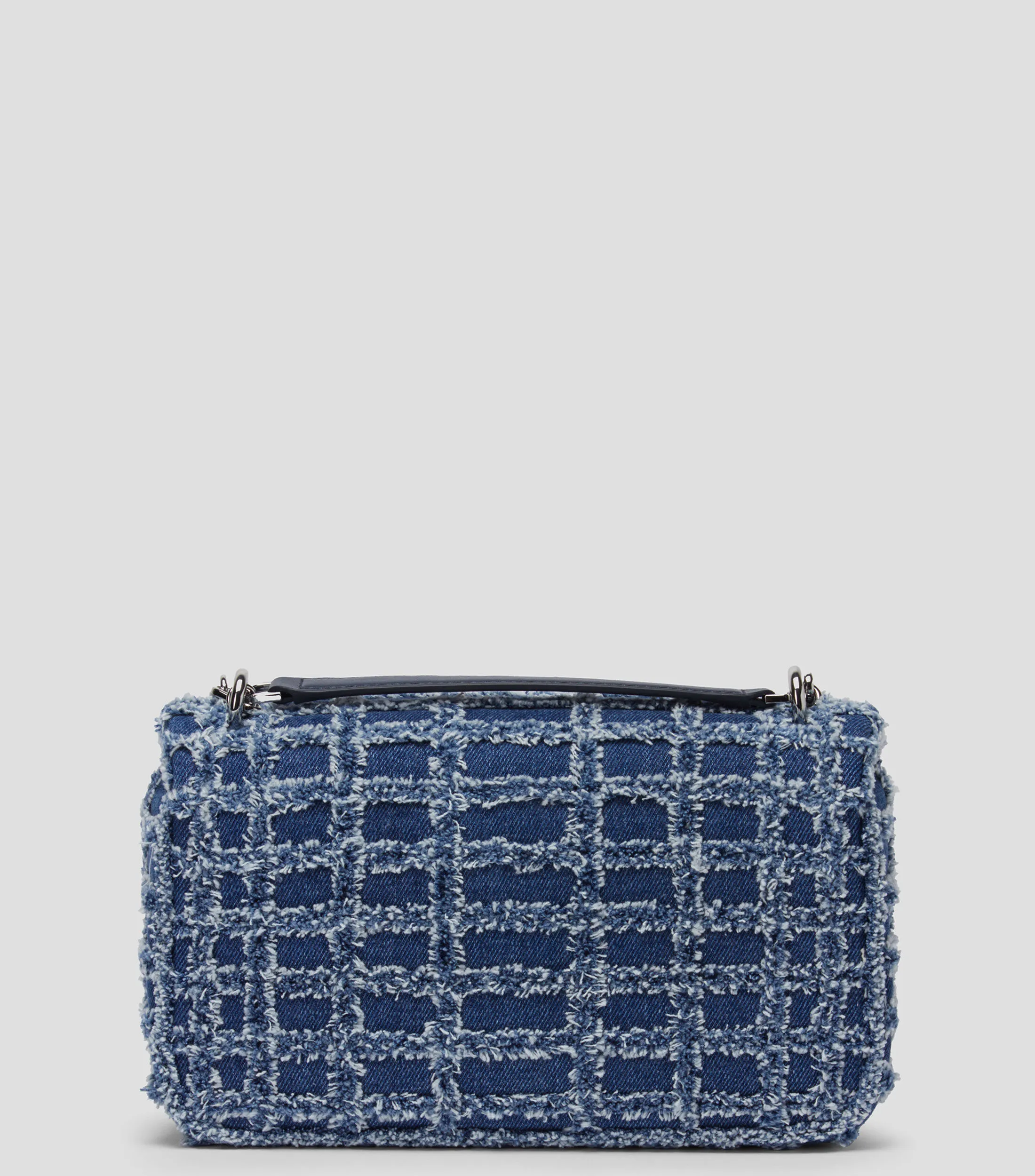 Michael Kors Bolso shoulder Azul texturizado Mujer