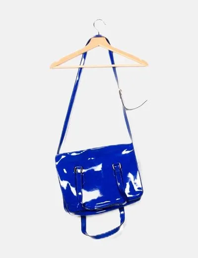 Misako Bolso azul klein charol